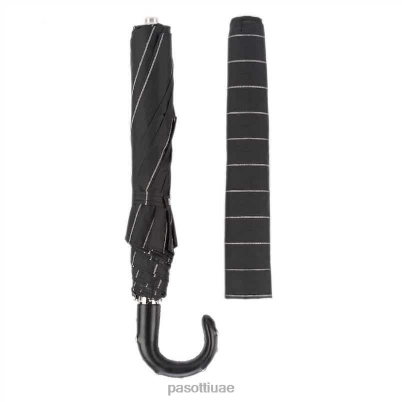 مظلة | 64 1094-1 h34 - مظلة قابلة للطي بمقبض جلدي PASOTTI Z446V174